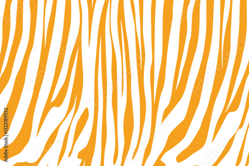 Tiger skin texture vector illustration