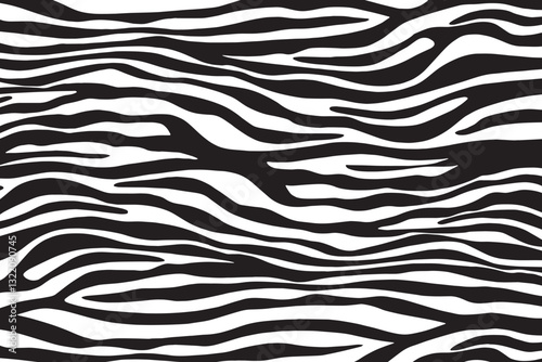 Tiger skin texture vector illustration