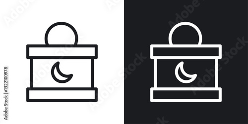 Infaq icon set in black and white stroke lines