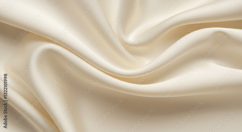 Luxurious Ivory Fabric: Close-Up of Soft, Flowing Silk - Perfect for Fashion, Interiors & Design Projects! Luxurious Ivory Fabric: Close-Up of Soft, Flowing Silk - Perfect for Fashion, Interiors & Design Projects!