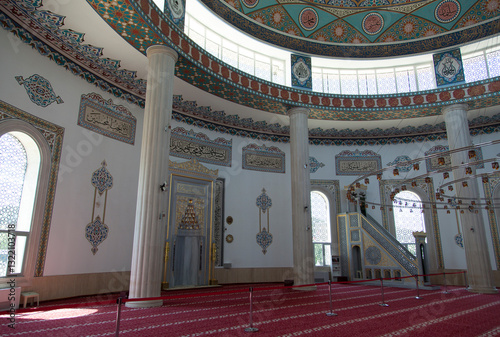 Obraz na płótnie Kemer Resort Town Mosque Interior w salonie