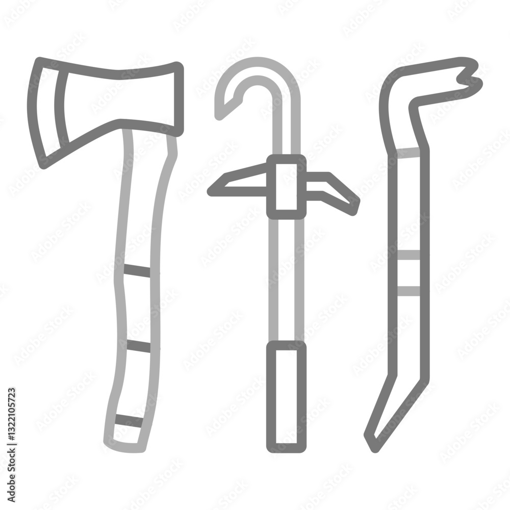 Firefighter tools Icon Firefighter tools Icon