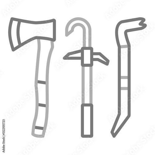 Firefighter tools Icon