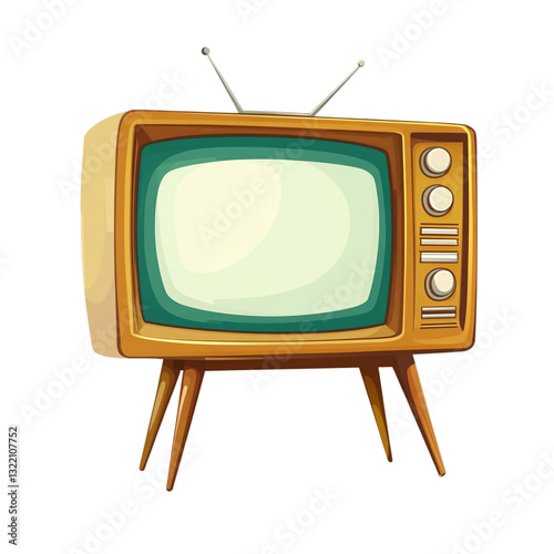 Retro Television Nostalgia Vintage Vibes