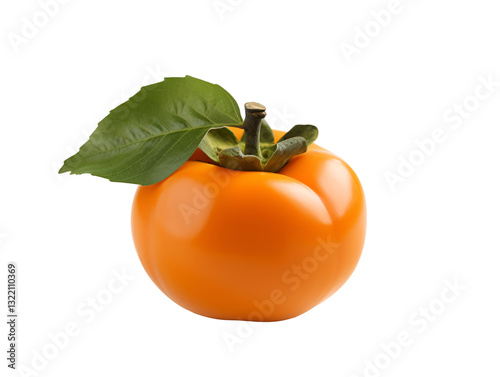 tomato with leaf