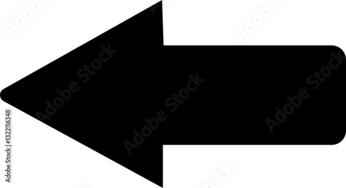 Arrow fill line vector icons