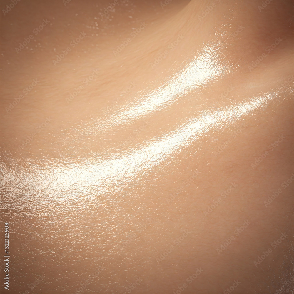 Fototapeta premium Beautiful shiny skin 