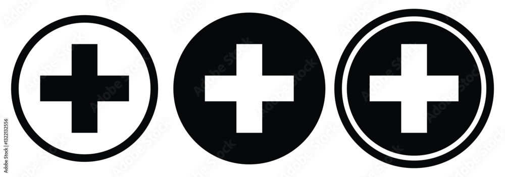First aid icon, First aid symbol vector design plus icon. Medicine health hospital icons. Vector illustration eps 888. First aid icon, First aid symbol vector design plus icon. Medicine health hospital icons. Vector illustration eps 888.