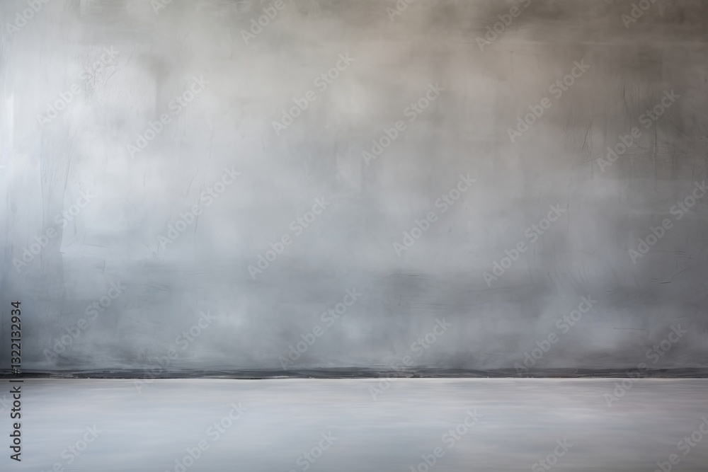 Empty Room With Gray Concrete Wall And Floor Background, Interior Design, Structure, Texture Empty Room With Gray Concrete Wall And Floor Background, Interior Design, Structure, Texture