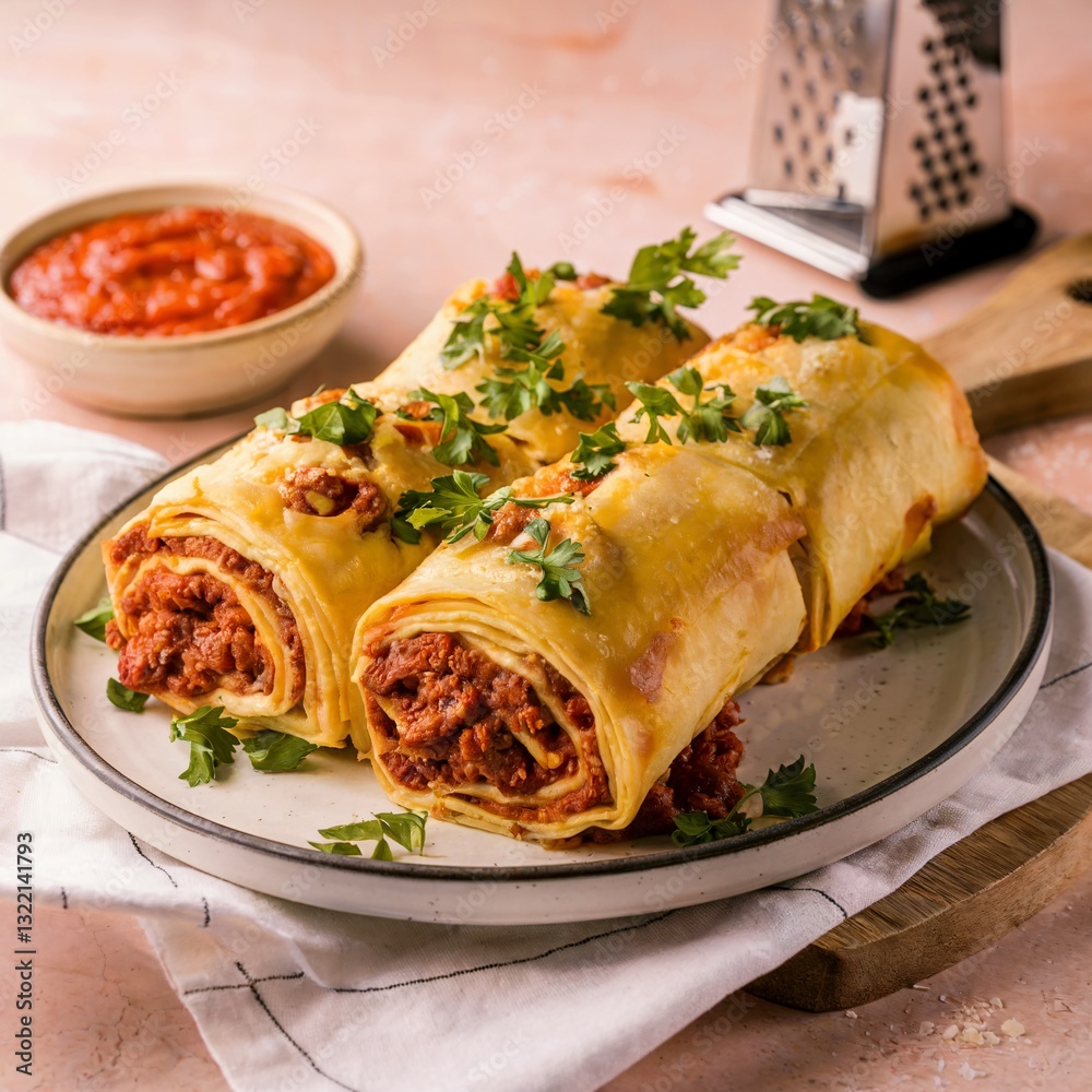 Food Photography Crispy Fried Spring Rolls Food Photography Crispy Fried Spring Rolls