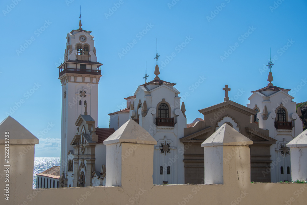 The Basilica of Candelaria on the Canary Island of Tenerife