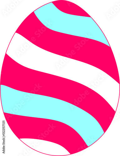 colorful easter egg