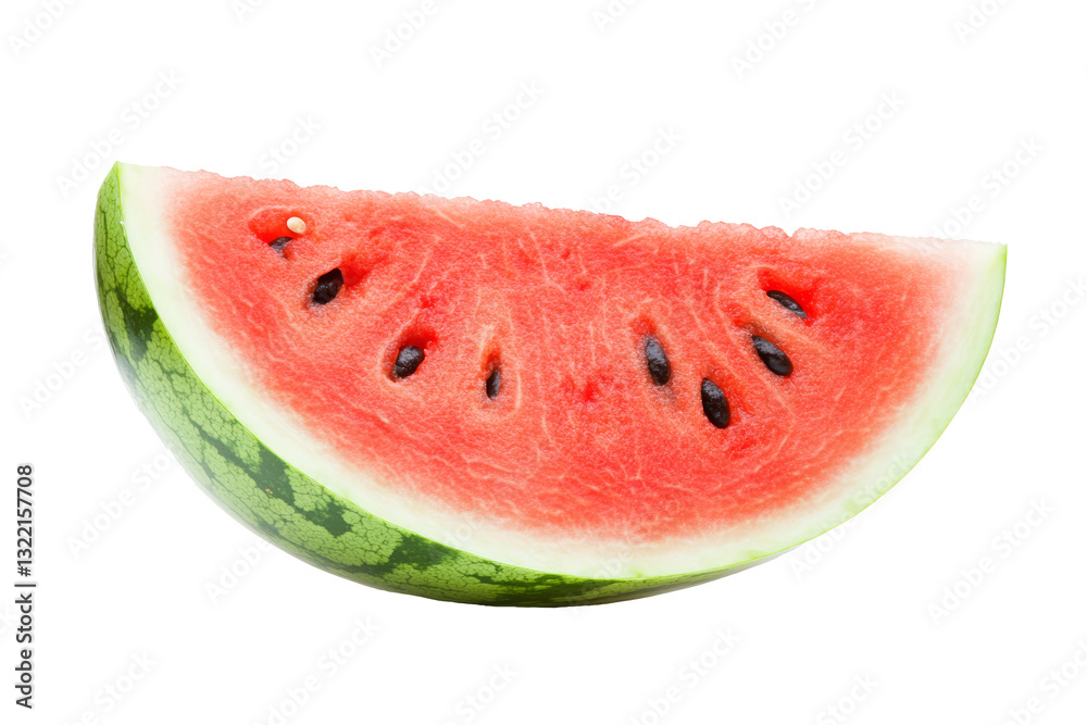 Slice of watermelon isolated on transparent background. Slice of watermelon isolated on transparent background.