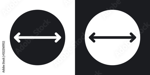 Radius icons in solid black and white collection