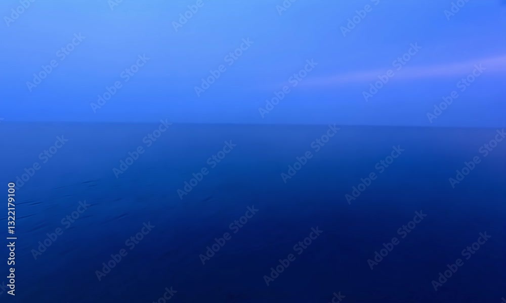 a blue ocean and a cloudy sky a blue ocean and a cloudy sky