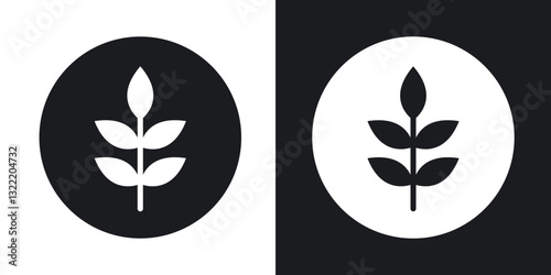 High fiber food icons in solid black and white collection