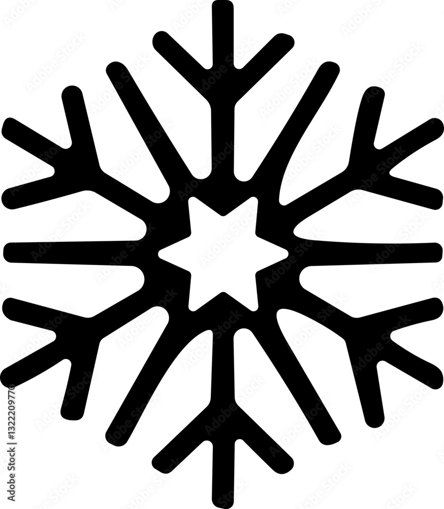 snowflakes thin line icon. simple snowflake, for report, presentation, diagram, web design. ice symbol snowflakes thin line icon. simple snowflake, for report, presentation, diagram, web design. ice symbol
