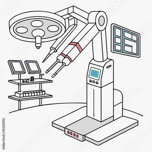 A fully autonomous robotic surgeon capable of performing minimally invasive procedures.
