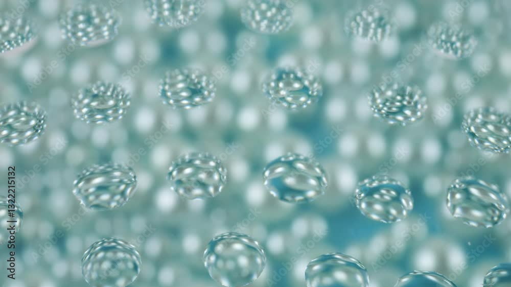 Abstract soft pastel background in pearl grey-blue tones. Changing shades of colors in drops on glass. Abstract soft pastel background in pearl grey-blue tones. Changing shades of colors in drops on glass.