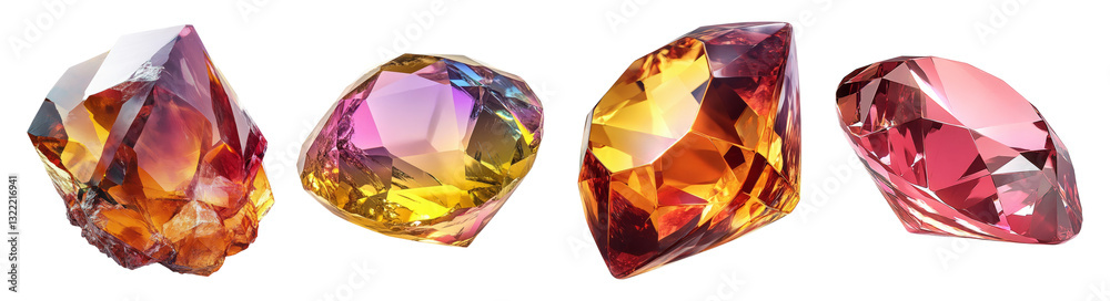 Various Colorful Gemstones with Unique Cuts and Sparkling Facets, PNG bundle collection, Isolated on Transparent Background Various Colorful Gemstones with Unique Cuts and Sparkling Facets, PNG bundle collection, Isolated on Transparent Background