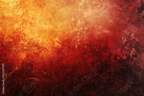 Abstract background featuring gradient colors ranging from golden to dark red