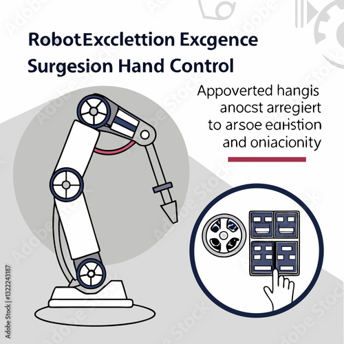 A robotic exoskeleton that enhances surgeon hand control.
