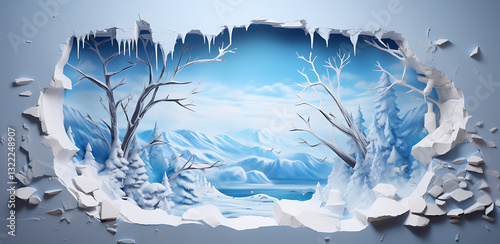 3D background for sublimation