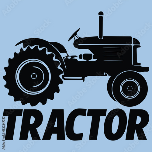 Tractor T-Shirt Design with Vector Graphic by Creative Designer