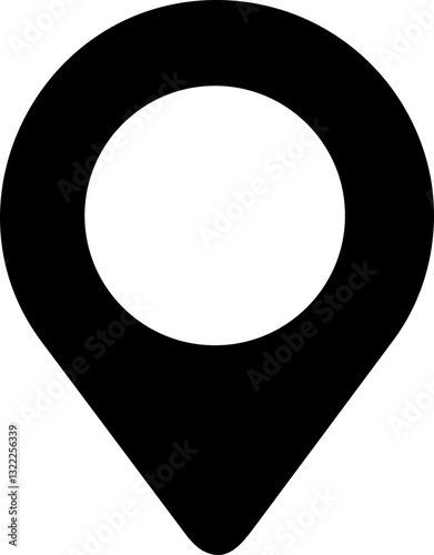 Modern map marker. Pinpoint. Location pin icon. Map pin place marker. Map marker pointer icon. GPS location symbol. Flat style vector