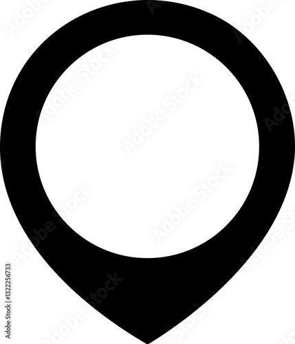 Modern map marker. Pinpoint. Location pin icon. Map pin place marker. Map marker pointer icon. GPS location symbol. Flat style vector