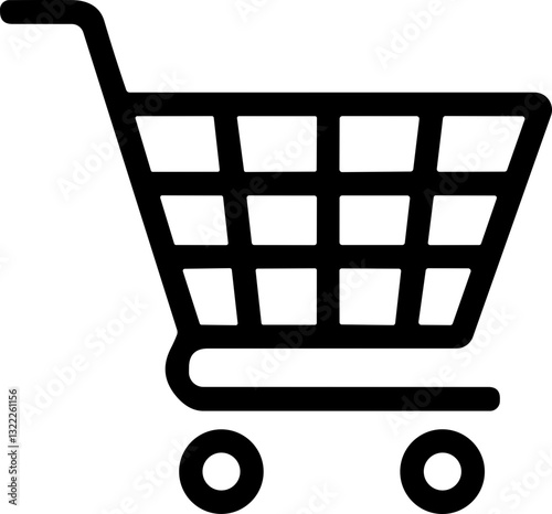 Shopping cart icon. shopping cart symbol, shop and sale, vector illustration. Internet shop buy logo symbol sign