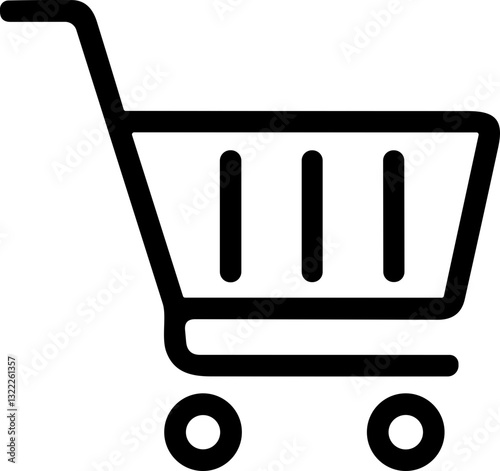 Shopping cart icon. shopping cart symbol, shop and sale, vector illustration. Internet shop buy logo symbol sign