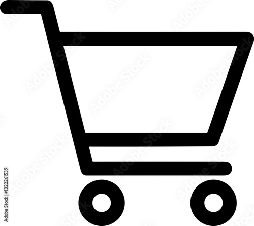 Shopping cart icon. shopping cart symbol, shop and sale, vector illustration. Internet shop buy logo symbol sign