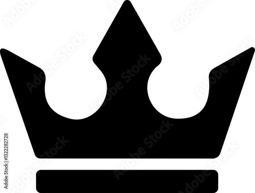 Crown icon. crown of king symbol. Hat or cap for royal prince or queen. Vector illustration