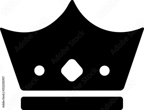 Crown icon. crown of king symbol. Hat or cap for royal prince or queen. Vector illustration