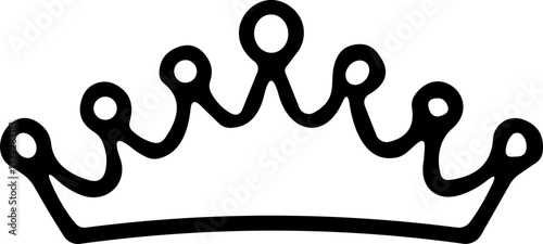 Crown icon. crown of king symbol. Hat or cap for royal prince or queen. Vector illustration
