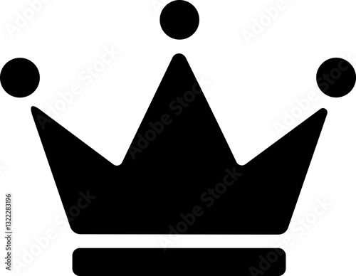 Crown icon. crown of king symbol. Hat or cap for royal prince or queen. Vector illustration