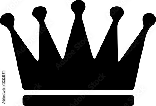 Crown icon. crown of king symbol. Hat or cap for royal prince or queen. Vector illustration