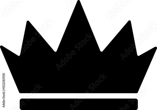 Crown icon. crown of king symbol. Hat or cap for royal prince or queen. Vector illustration