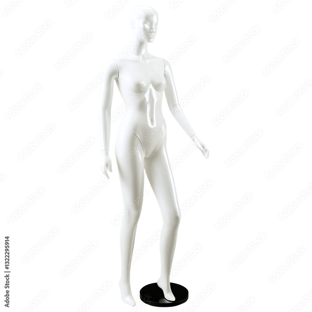 plastic Mannequin isolated on transparent background plastic Mannequin isolated on transparent background