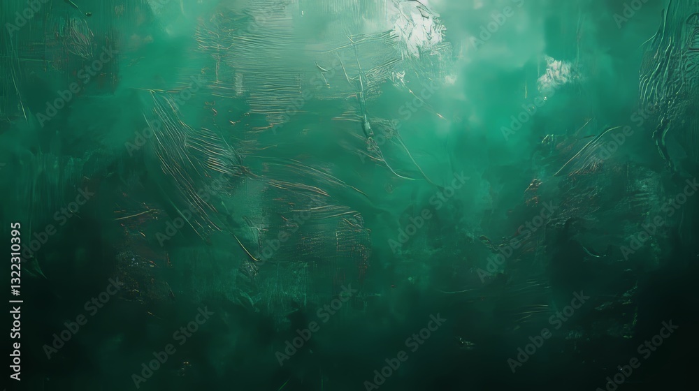 Obraz premium A dark, rich green textured background, ideal for use as a backdrop or overlay.