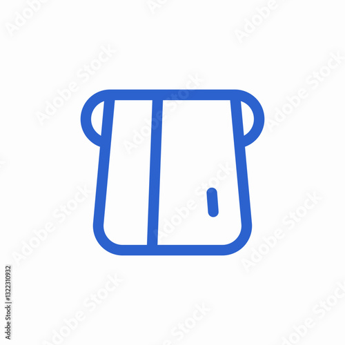 card slot icon sign vector