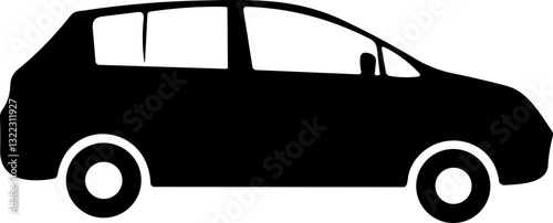 Car icon. Vehicle. Cars van Vector illustration. Transportation