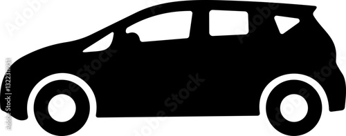 Car icon. Vehicle. Cars van Vector illustration. Transportation