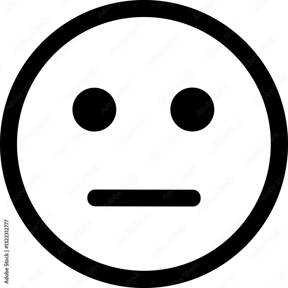 Fototapeta premium Emoji icon. Emoticon. Emotion. Face Gestures. Social Media. Crying, Sad, Angry, shocked facial expression.