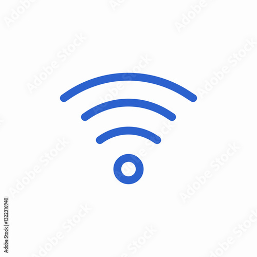 wifi connect icon sign vector