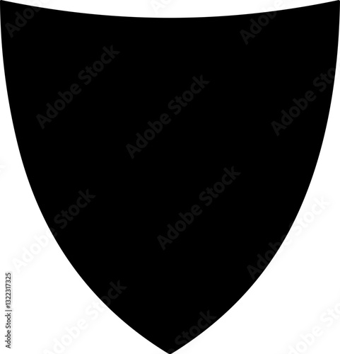 Protection security shield flat icon set. Safety safeguard and police badge signs. Quality defense symbol, law enforcement crest and secure guard emblem for safety design.
