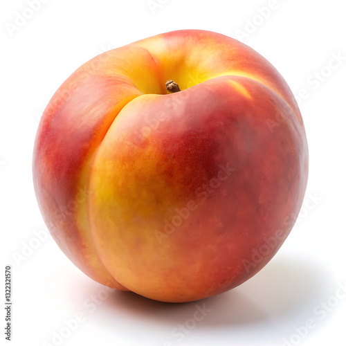 Wallpaper Mural peach image isolated with white Torontodigital.ca