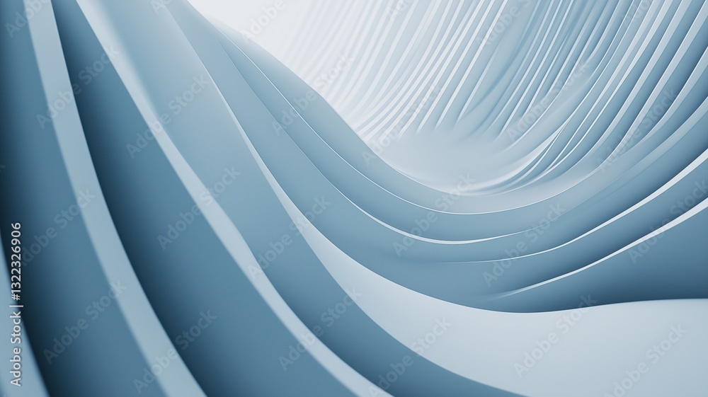 Fluid Waves of Light and Shadow Create Serenity Fluid Waves of Light and Shadow Create Serenity