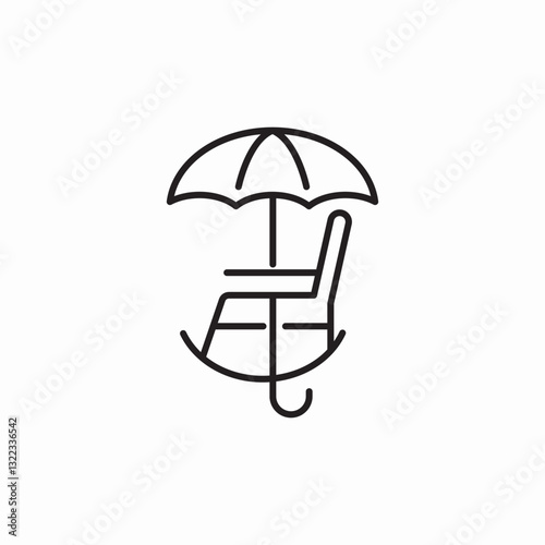 geriatrc protection service icon sign vector